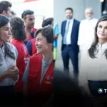 Reina Letizia despide misión que ayudará en Venezuela