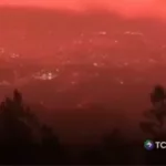 Cielo rojo sorprende a Venezuela tras terremotos