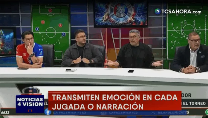 Los periodistas deportivos de Canal 4 dieron a conocer sus experiencias al narrar partidos, así como recuerdos dentro de TCS.