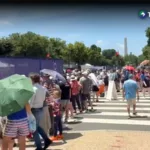 EE.UU. celebra su independencia bajo una ola de calor