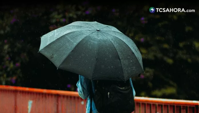 Las lluvias estarán acompañadas de ráfagas de viento y actividad eléctrica. No se descarta la posible caída de granizo.