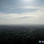 Altas temperaturas y lluvias por el remanente de una Onda Tropical