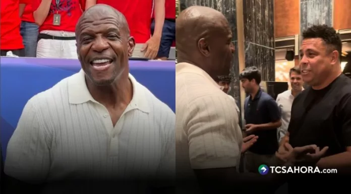 Terry Crews llevó al estadio la escena de “¿Y dónde están las rubias?”, cantó “A Thousand Miles” y hasta cumplió el sueño de conocer a Ronaldo Nazário.