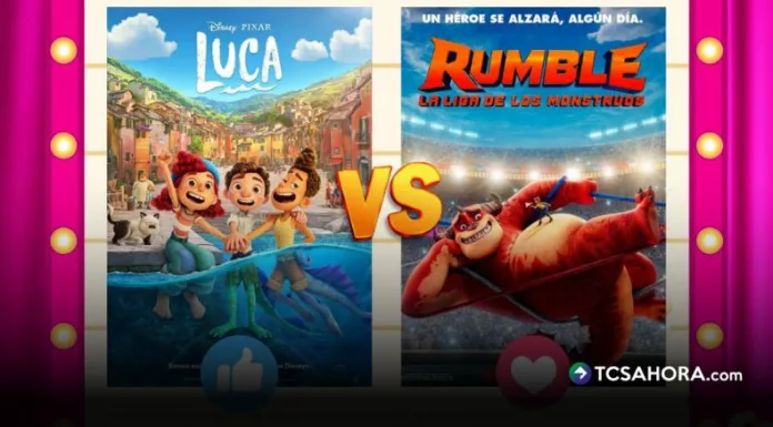 El Versus de películas abre votación hasta el jueves 9 de julio. “Luca” y “Rumble” compiten por llegar a Canal 6 este sábado a las 8:00 p.m.