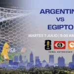 ¿Cómo y dónde ver el partido entre Argentina y Egipto del Mundial 2026?