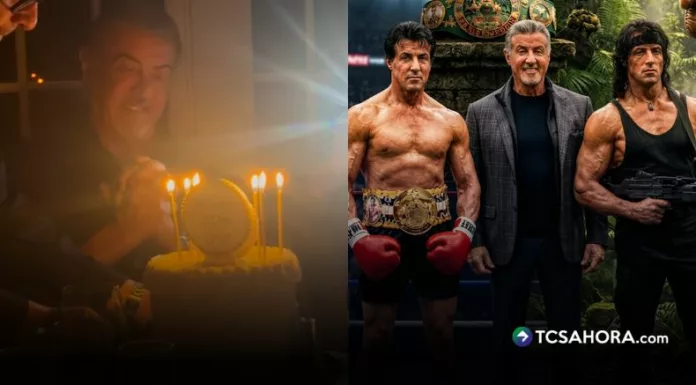 Sylvester Stallone cumplió 80 años con cena íntima, pastel de 