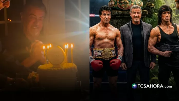 Sylvester Stallone cumplió 80 años con cena íntima, pastel de 