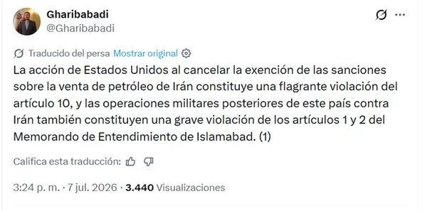 Ejército de EE.UU. Lanza una serie de ataques contra Irán