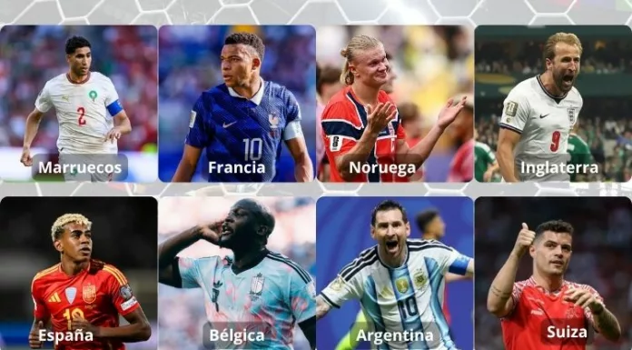4 de las 8 mejores selecciones que siguen adelante el mundial ya han ganado la copa por lo menos una vez