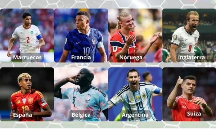 4 de las 8 mejores selecciones que siguen adelante el mundial ya han ganado la copa por lo menos una vez