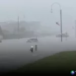 Tormentas provocan inundaciones en Nueva Jersey, EE. UU.
