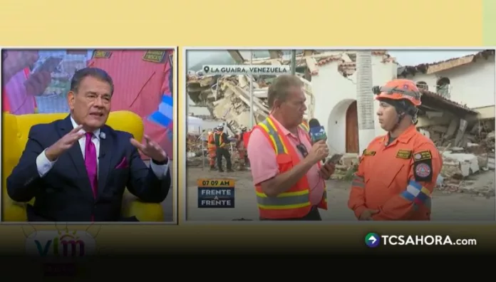Moisés Urbina relató en Viva la Mañana cómo cubrió la tragedia en Venezuela y las imágenes que, según dijo, jamás se le borrarán.