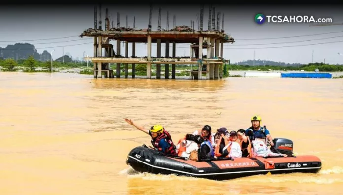Inundaciones dejan 39 muertos y 9 desaparecidos en China