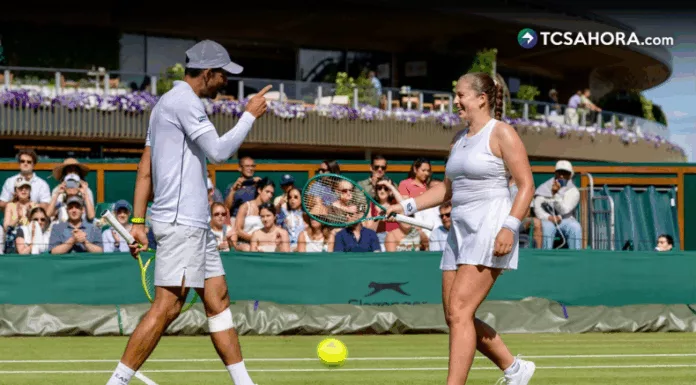 Marcelo Arévalo junto a Jelena Ostapenko conquistaron el título en la categoría de dobles mixtos de Wimbledon 2026.