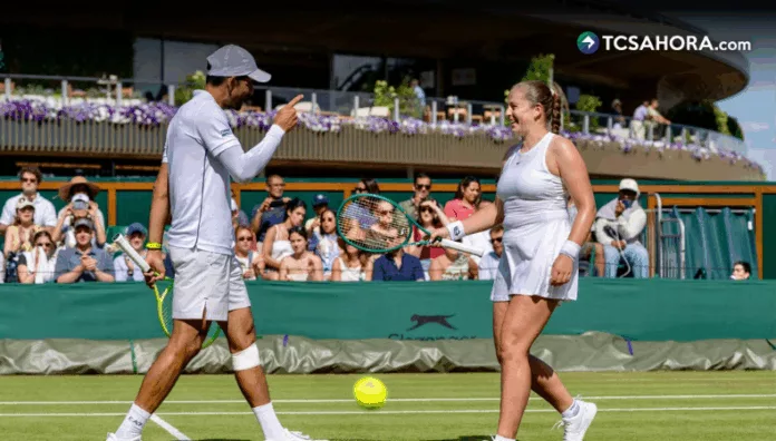 Marcelo Arévalo junto a Jelena Ostapenko conquistaron el título en la categoría de dobles mixtos de Wimbledon 2026.