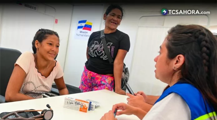 Misión humanitaria salvadoreña habilita hospital de campaña en Venezuela