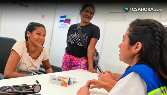 Misión humanitaria salvadoreña habilita hospital de campaña en Venezuela
