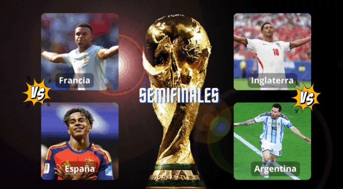 Por tercera vez en la historia, cuatro países que ya fueron campeones mundiales están en semifinales en busca de otra copa para sus vitrinas