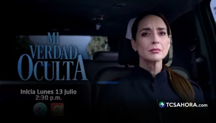 Aitana entra a la hacienda Lizárraga con un plan secreto, pero un hombre de su pasado puede descubrirla desde el estreno de “Mi verdad oculta” por Canal 2.