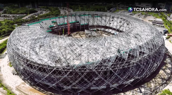 El nuevo Estadio Nacional de El Salvador se espera que sea inaugurado oficialmente en los primeros seis meses del 2027.