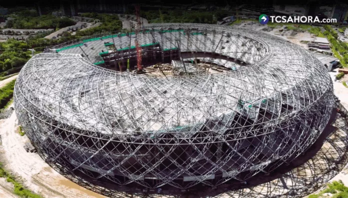 El nuevo Estadio Nacional de El Salvador se espera que sea inaugurado oficialmente en los primeros seis meses del 2027.