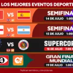 Los mejores eventos deportivos de la semana en Canal 4 y TCS GO