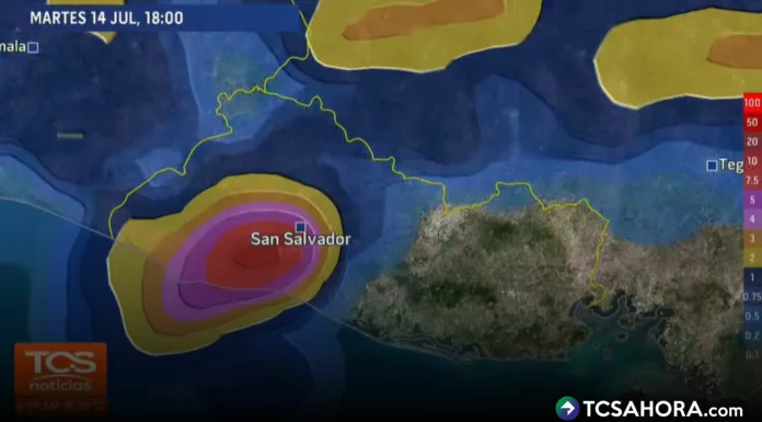 La constante para hoy será la de días anteriores: calor en el día y lluvias para la tarde y noche, ahora por el paso de una Onda Tropical.