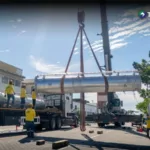 Restricción vial por instalación de la quinta torre del aerocable 