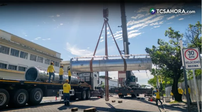 Restricción vial por instalación de la quinta torre del aerocable