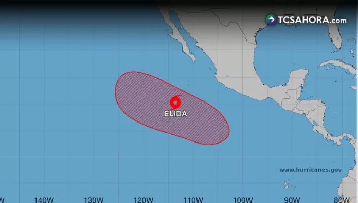 Tormenta Tropical Elida se forma en el Pacífico