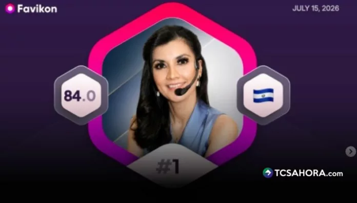 Lourdes Lara alcanzó el primer lugar de Favikon en El Salvador y celebró dos categorías de LinkedIn con un mensaje de agradecimiento en redes.