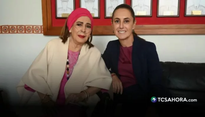 Claudia Sheinbaum recordó su encuentro, hace unos meses, con Elsa Aguirre en Morelos donde la llamó ejemplo de gran fortaleza.