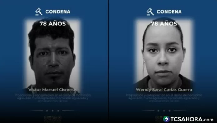 Las investigaciones determinaron que los dos acusados interceptaron a la víctima y la asesinaron con arma de fuego.