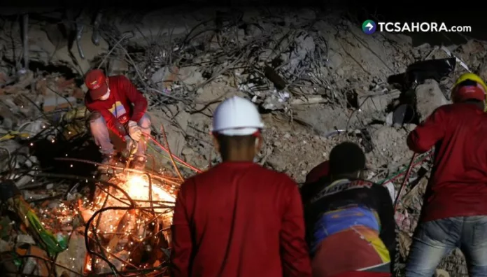 Venezuela ejecuta plan de despeje en vías afectadas por terremotos