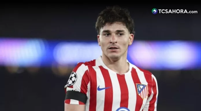 El presidente del Atlético de Madrid dio a conocer este jueves dónde jugará Julián Álvarez en la próxima temporada.