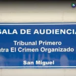 Tribunal de San Miguel condena a miembros de estructura criminal