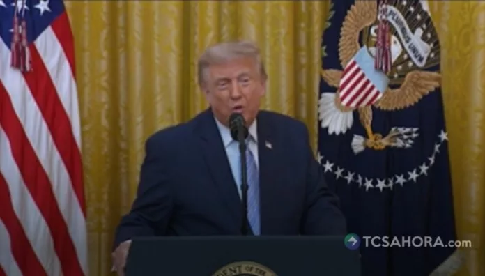 El discurso del presidente Trump se centró en seguridad electoral, con acusaciones sobre China, los sistemas de votación y el registro de votantes.