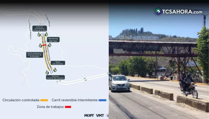 Circulación estará restringida en autopista Comalapa esta noche