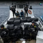 Marina Nacional incauta 1.36 toneladas de droga