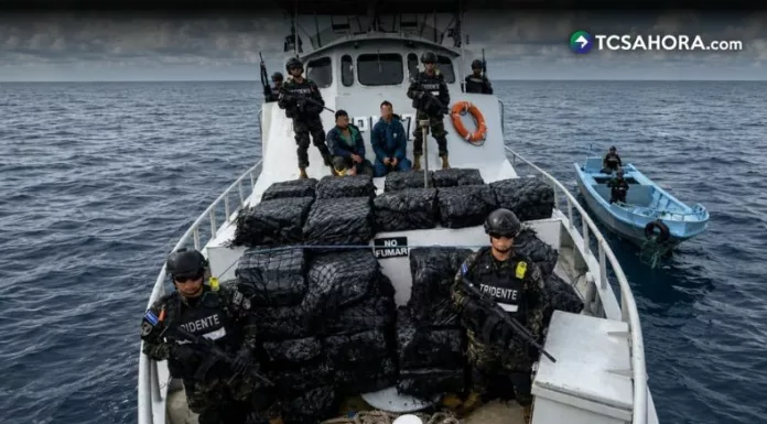 Marina Nacional incauta 1.36 toneladas de droga