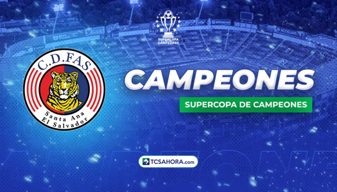 Club Deportivo FAS derrotó a los “toros” de Luis Ángel Firpo en la gran final de la Supercopa de Campeones 2026 de la Primera División.