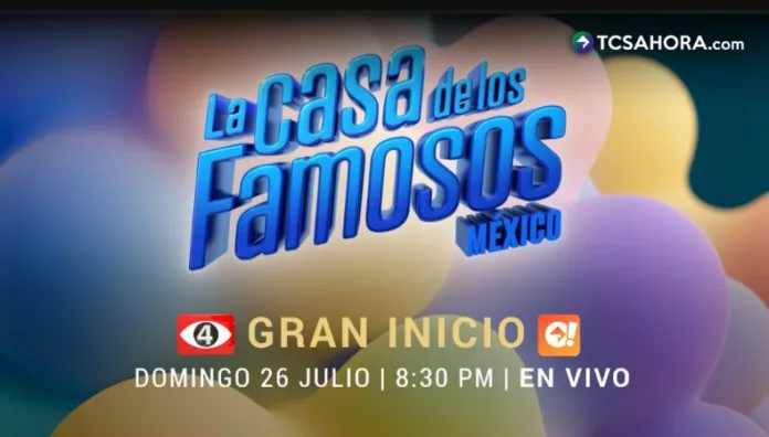 “La Casa de los Famosos” llega el 26 de julio a Canal 4 y TCS GO, con Galilea Montijo, Odalys Ramírez y Diego De Erice como conductores.