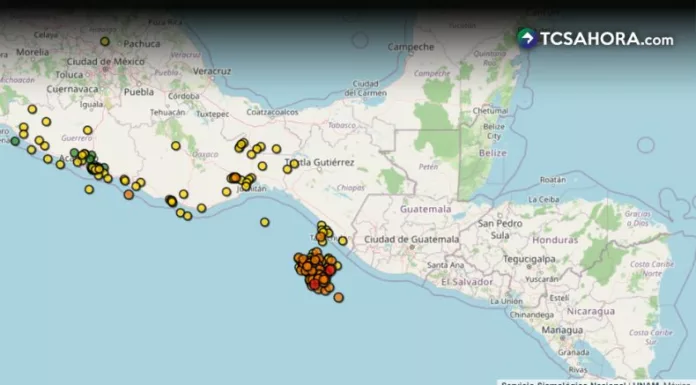 Réplicas sismo México México registra 544 réplicas de fuerte sismo frente a Chiapas