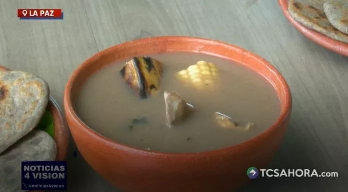 El caldo de guineo se ha convertido en uno de los platillos más representativos de San Francisco Chinameca, en el departamento de La Paz.