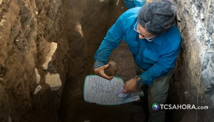 El entierro prehispánico hallado en Antiguo Cuscatlán aportará nuevos datos sobre los antiguos pobladores que habitaron el territorio.