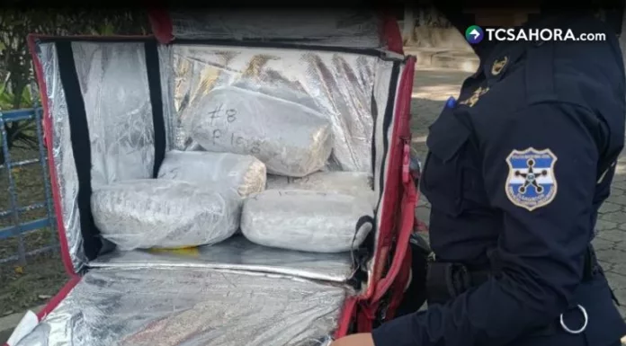 PNC detiene a repartidor con seis paquetes de droga