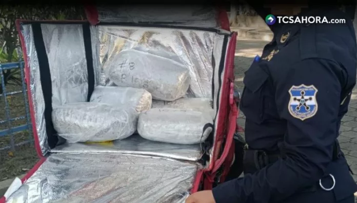 PNC detiene a repartidor con seis paquetes de droga
