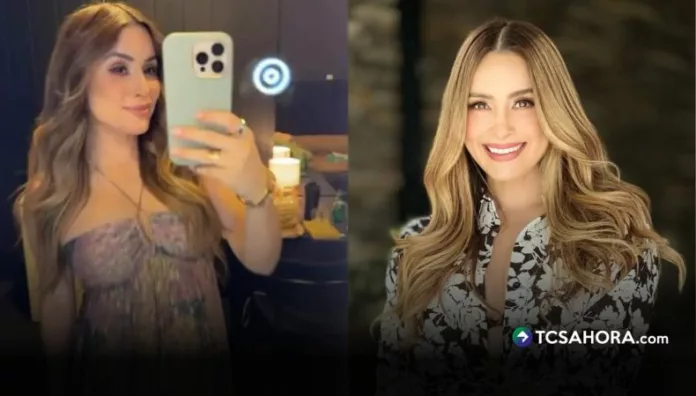 Cynthia Rodríguez mostró su pancita desde Marbella con un vestido en tonos rosas y contó cómo vive la espera de María junto a Carlos Rivera y su hijo León.