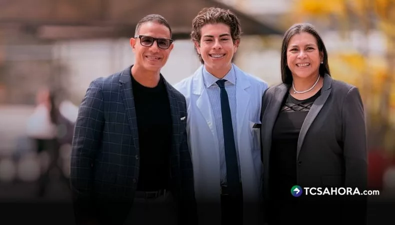 Billy Calderón mostró cómo su familia celebró el avance de Mito en Medicina y reveló el mensaje que le dedicó por este importante paso.