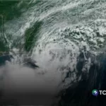 Bertha avanza hacia Texas con fuertes lluvias